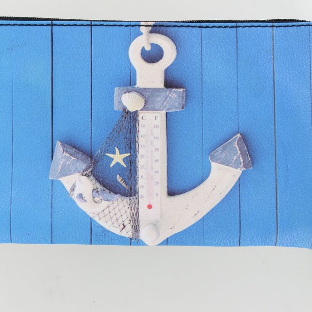 New Chateau Wristlet - Anchor with Shells - Beachy